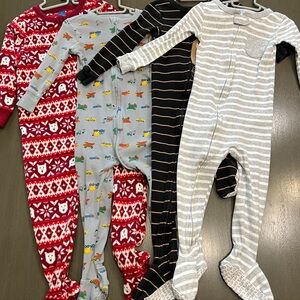 4 Pack Zip Up PJ